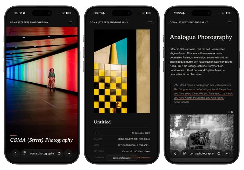 Obscura Mobile Experience